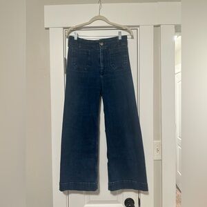 Anthropologie Maeve Collette Cropped Denim Jeans